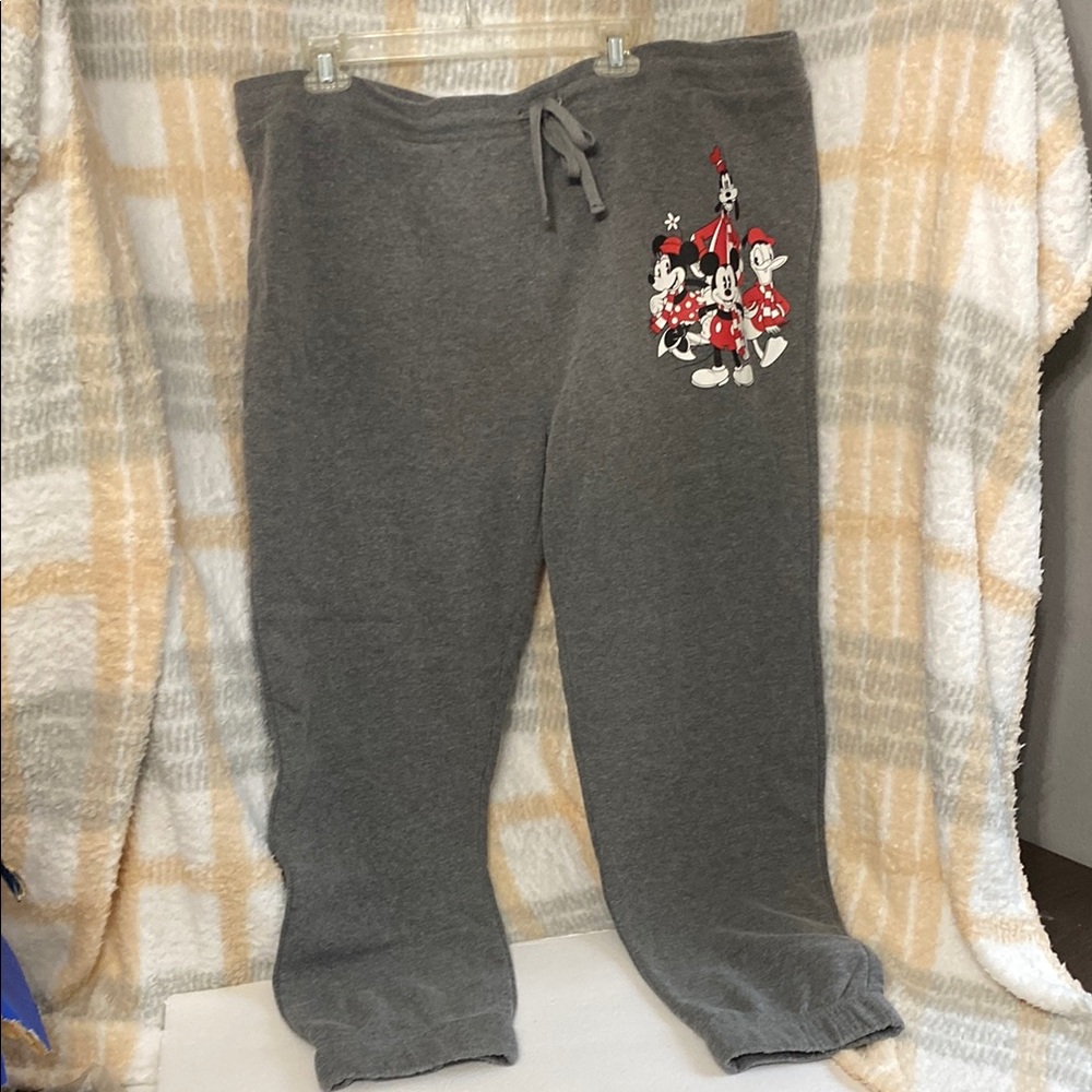 Mickey and Friends Disney Character Sweatpants XXL Drawstring
